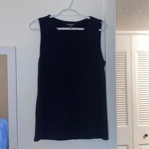 Medium Black Casual Tank Top